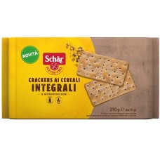 SCHAR CRACKERS CEREALI INTEGRALI 6 PEZZI DA 35 G