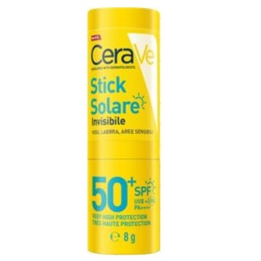 CERAVE STICK SOLARE INVISIBILE SPF50+ 8 G