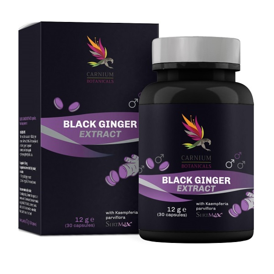 CARNIUM BOTANICALS BLACK GINGER EXTRACT 30 CAPSULE