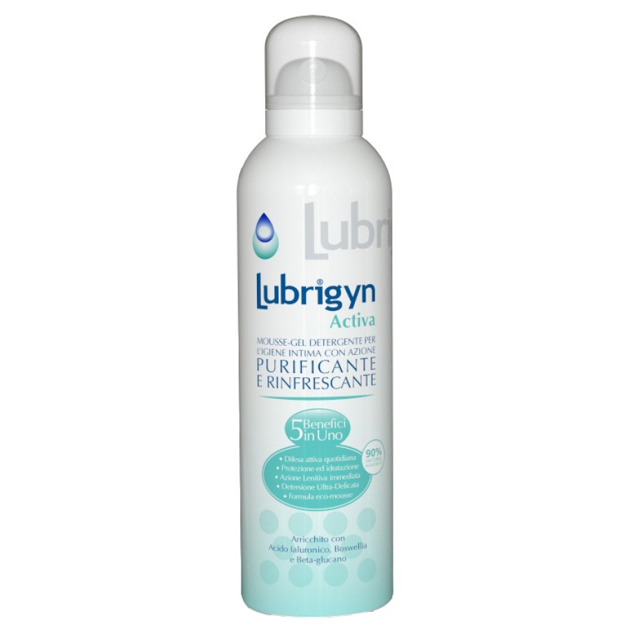 LUBRIGYN ACTIVA MOUSSE-GEL DETERGENTE 150 ML