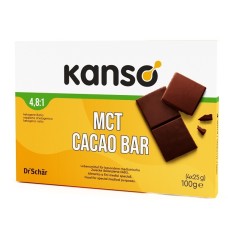 KANSO MCT CACAO BAR 4 BARRETTE X 25 G