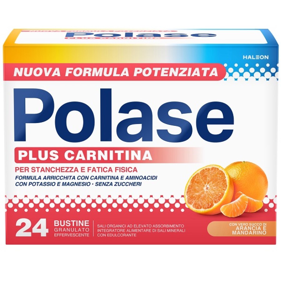 POLASE PLUS CARNITINA 24 BUSTINE GRANULATO EFFERVESCENTE DA 6,8 G