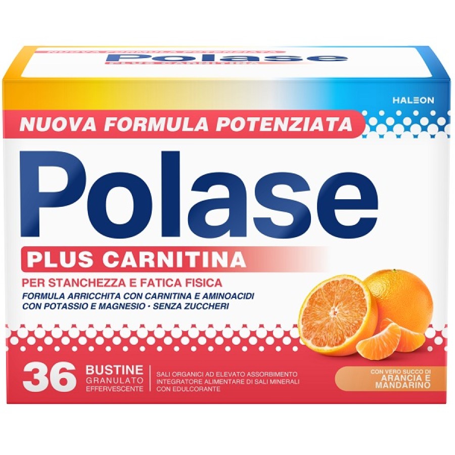 POLASE PLUS CARNITINA 36 BUSTINE GRANULATO EFFERVESCENTE DA 6,8 G
