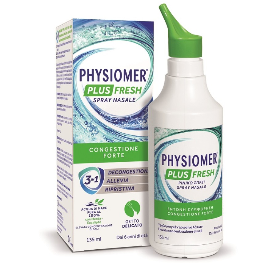 SPRAY NASALE PHYSIOMER PLUS FRESH 135 ML