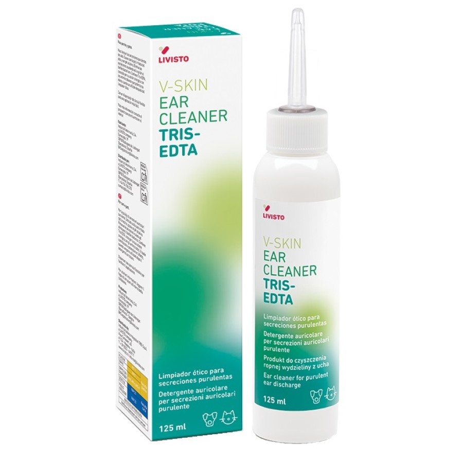 V SKIN EAR CLEANER TRIS EDTA 125 ML