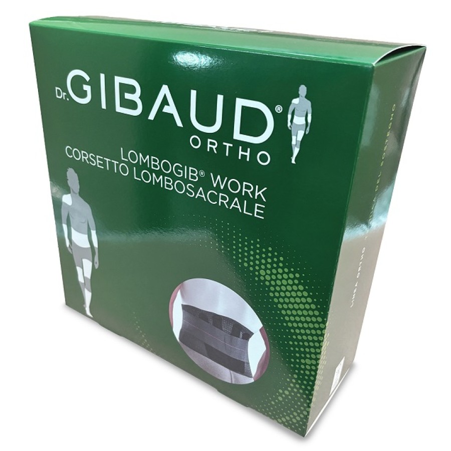 GIBAUD ORTHO CORSETTO LOMBOSACRALE LOMBOGIB WORK H26 TAGLIA 05