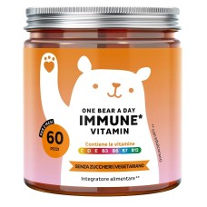 BEARS WITH BENEFITS ONE BEAR A DAY IMMUNE 60 CARAMELLE GOMMOSE CON EDULCORANTI SENZA ZUCCHERI