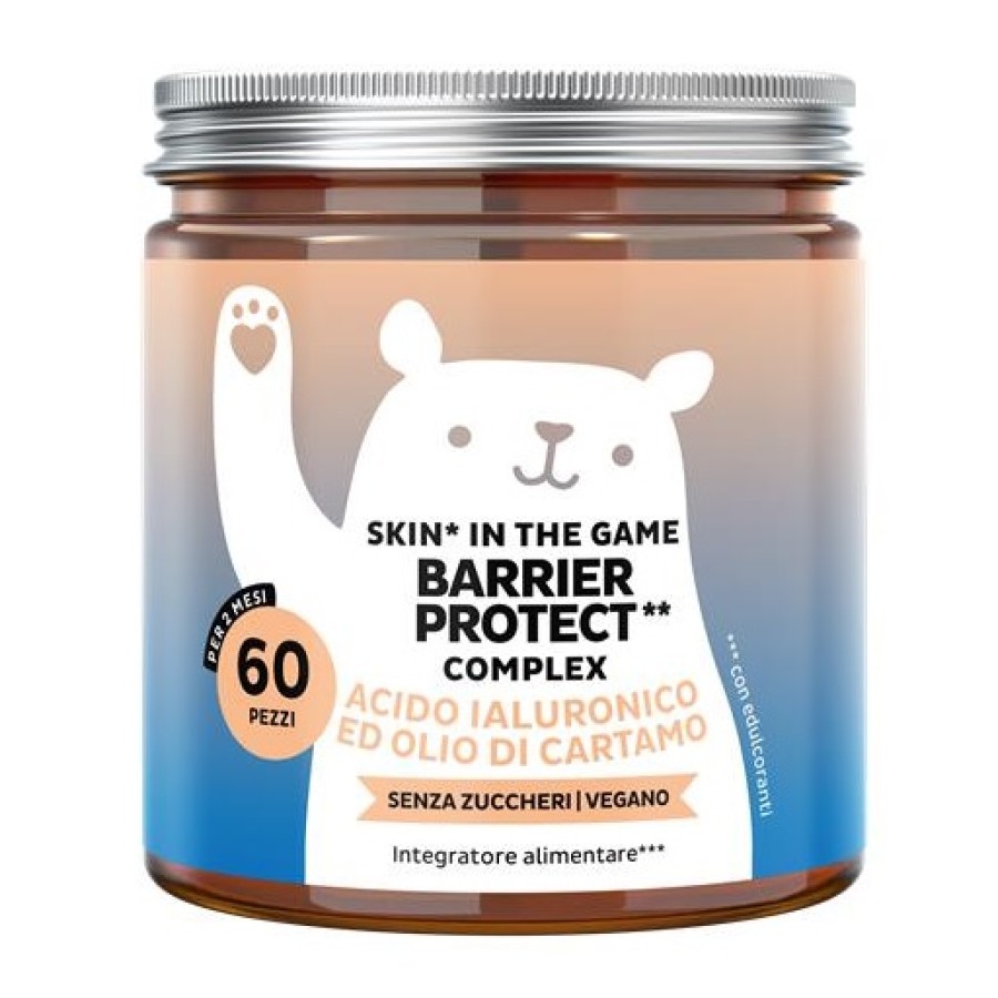 BEARS WITH BENEFITS SKIN IN THE GAME BARRIER PROTECT COMPLEX 60 CARAMELLE GOMMOSE GUSTO MANGO-ARANCIA CON EDULCORANTI SENZA ZUCCHERI BEARS WITH BENEFITS SKIN IN THE GAME BARRIER PROTECT COMPLEX 60 CARAMELLE GOMMOSE GUSTO MANGO-ARANCIA CON EDULCORANTI SENZA ZUCCHERI