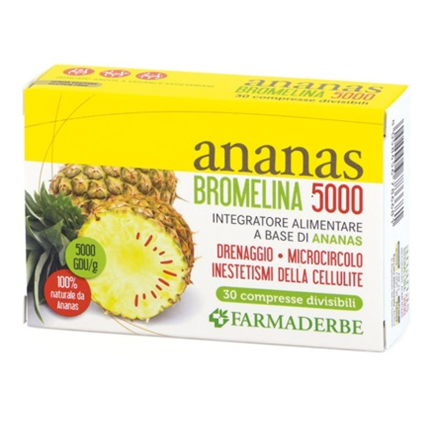 ANANAS BROMELINA 5000 30 COMPRESSE