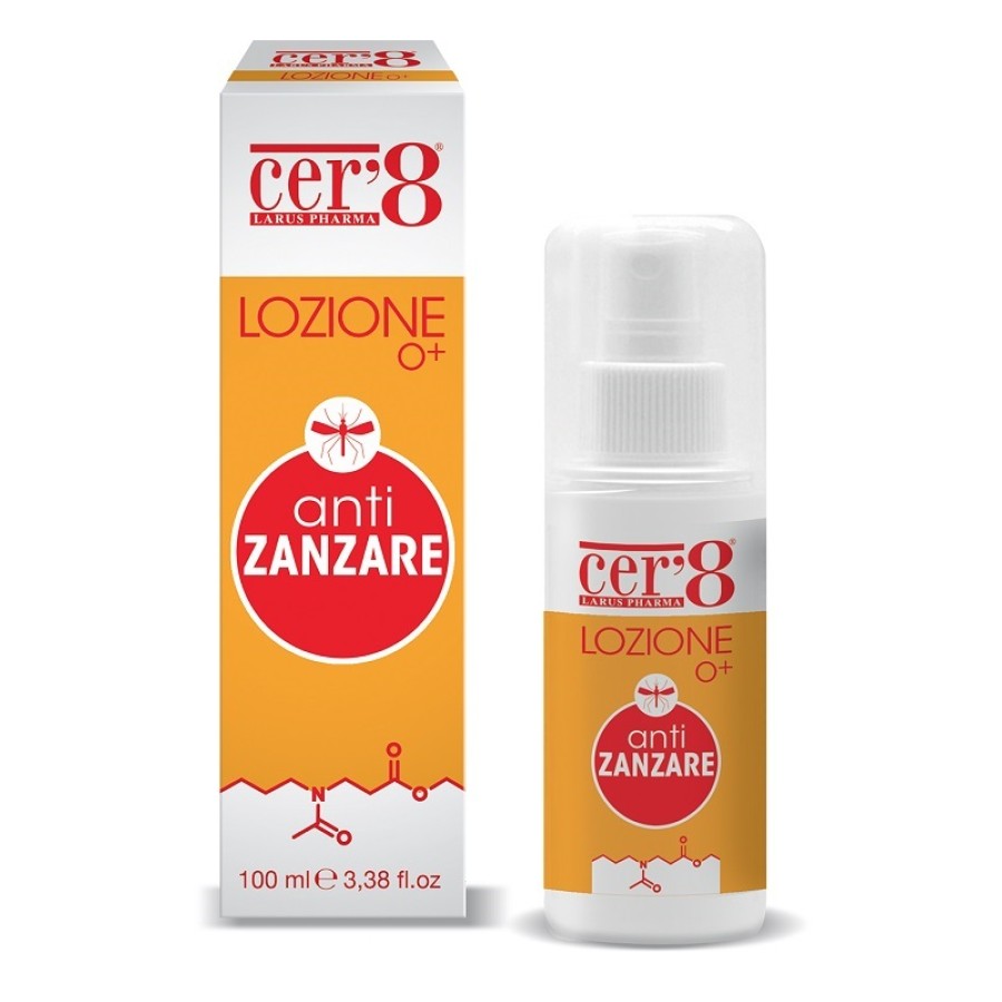 CER'8 LOZIONE 0+ ANTIZANZARE 100 ML