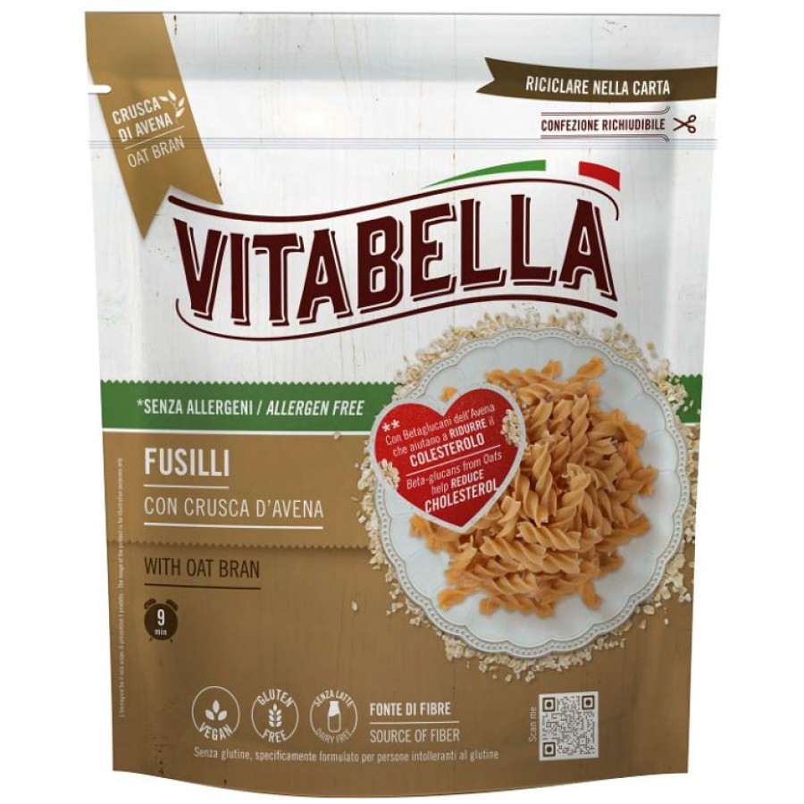 VITABELLA FUSILLI CRUSCA AVENA 250 G