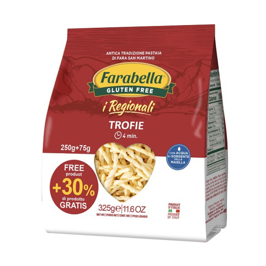 FARABELLA TROFIE I REGIONALI PASTA FRESCA STABILIZZATA 325 G PROMO