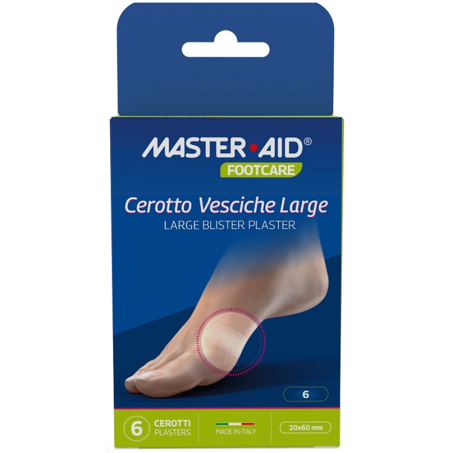 CEROTTO VESCICHE FOOTCARE LARGE 6 PEZZI