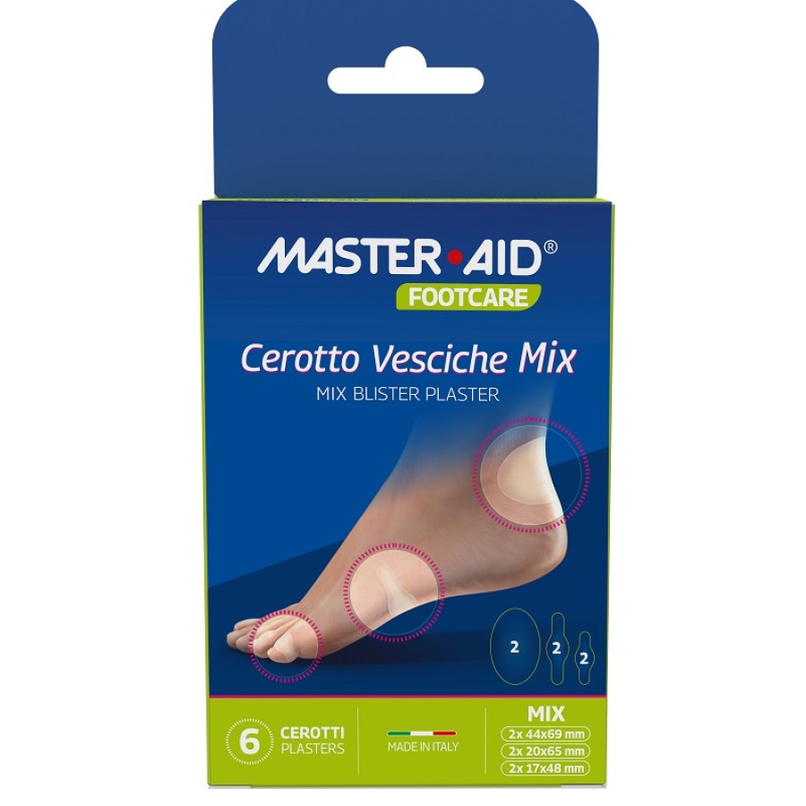 CEROTTO VESCICHE FOOTCARE MIX 6 PEZZI