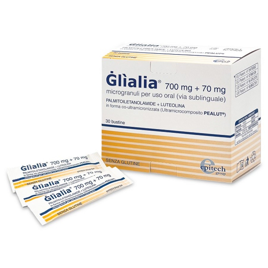 GLIALIA 700MG+70MG MICROGRANULI 30 BUSTINE