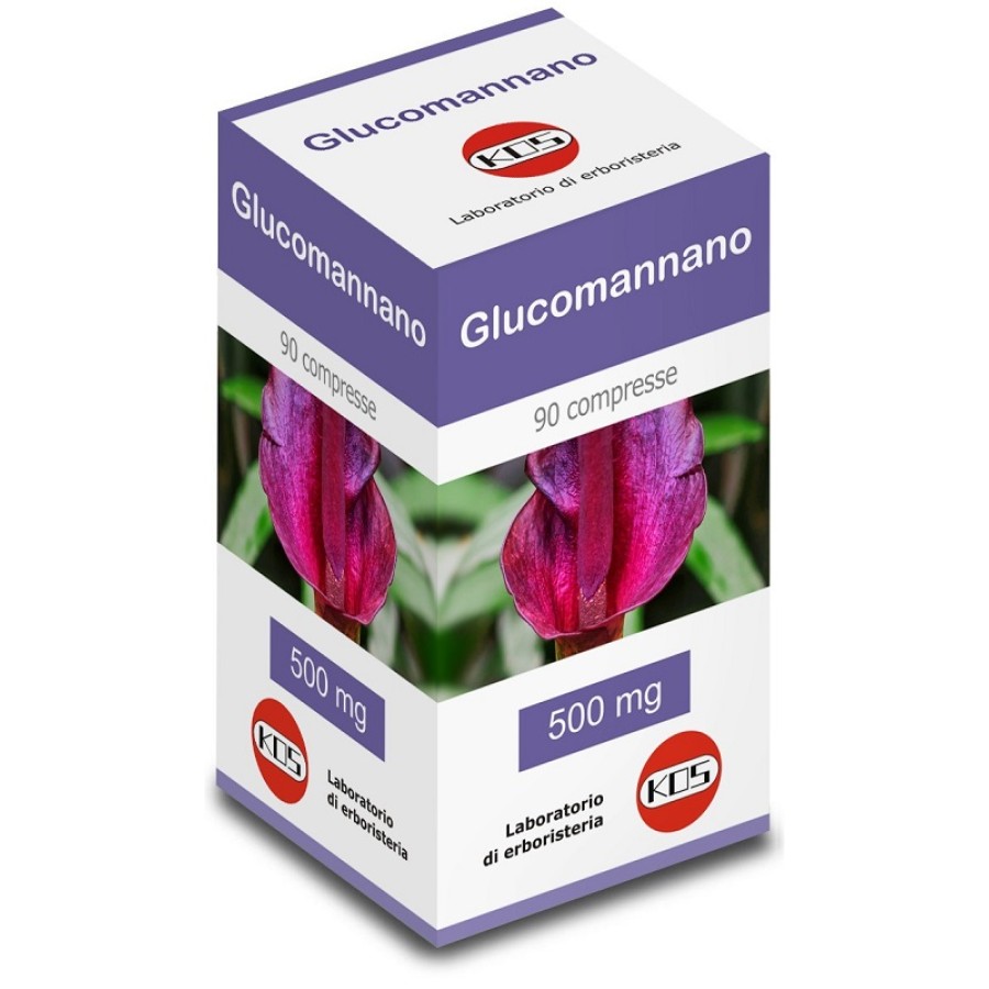 GLUCOMANNANO 90 COMPRESSE 500 MG GLUCOMANNANO 90 COMPRESSE 500 MG