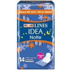 LINES IDEA NOTTE CON ALI RIPIEGATE 14 PEZZI