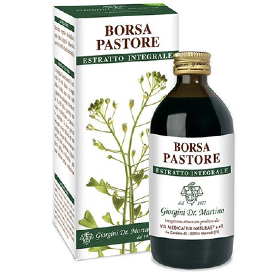 BORSA DEL PASTORE ESTRATTO INTEGRALE 200 ML BORSA DEL PASTORE ESTRATTO INTEGRALE 200 ML