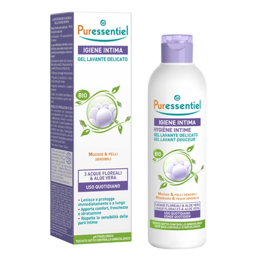 PURESSENTIEL GEL IGIENE INTIMA LAVANTE DELICATO 250 ML PURESSENTIEL GEL IGIENE INTIMA LAVANTE DELICATO 250 ML