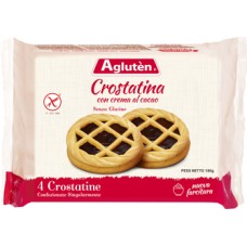 AGLUTEN CROSTATINA CON CREMA DI CACAO 180 G