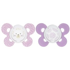 CHICCO SUCCHIETTO COMFORT GIRL IN SILICONE 6-16 MESI 1 PEZZO CHICCO SUCCHIETTO COMFORT GIRL IN SILICONE 6-16 MESI 1 PEZZO