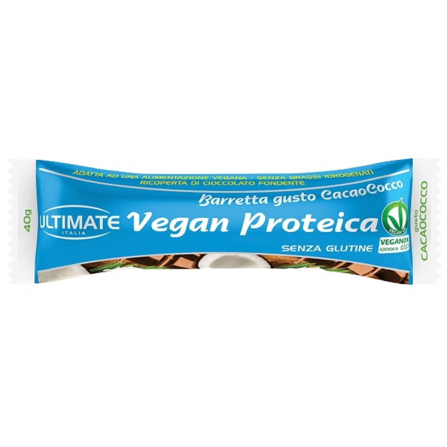BARRETTA VEGAN PROTEIC CACAO/COCCO 40 G