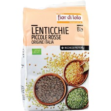 LENTICCHIE PICCOLE ROSSE ITALIA BIO 400 G