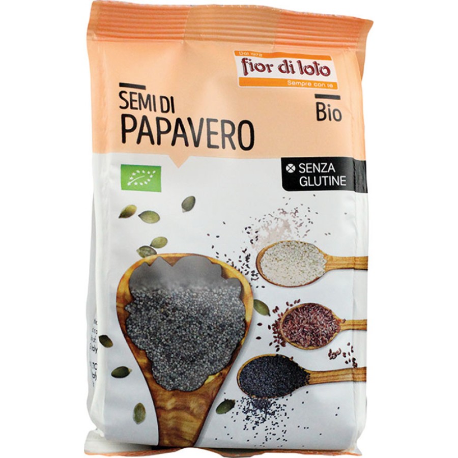 SEMI DI PAPAVERO SENZA GLUTINE BIO 150 G SEMI DI PAPAVERO SENZA GLUTINE BIO 150 G