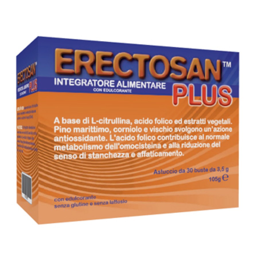 ERECTOSAN PLUS 30 BUSTE DA 3,5 G ERECTOSAN PLUS 30 BUSTE DA 3,5 G
