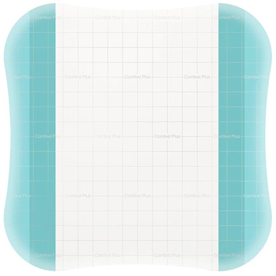 MEDICAZIONE SPECIALE ATTIVA TRASPARENTE CON IDROCOLLOIDE COMFEEL PLUS 20X20 CM 5 PEZZI