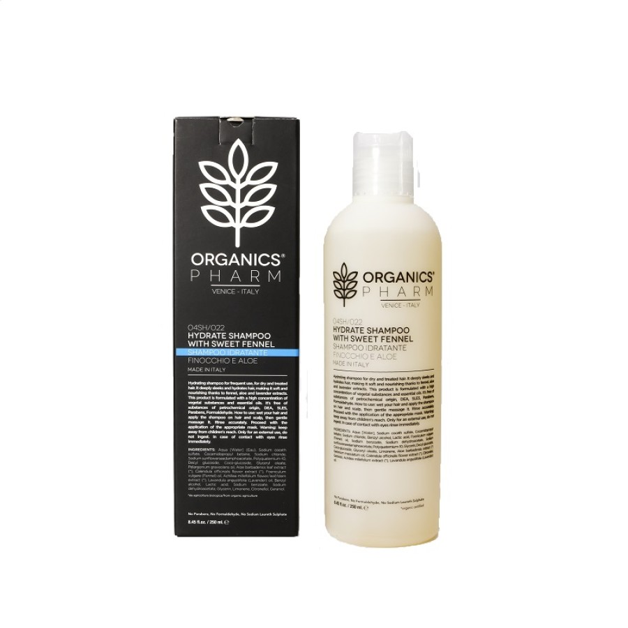 ORGANICS PHARM HYDRATE SHAMPOO WITH SWEET FENNEL