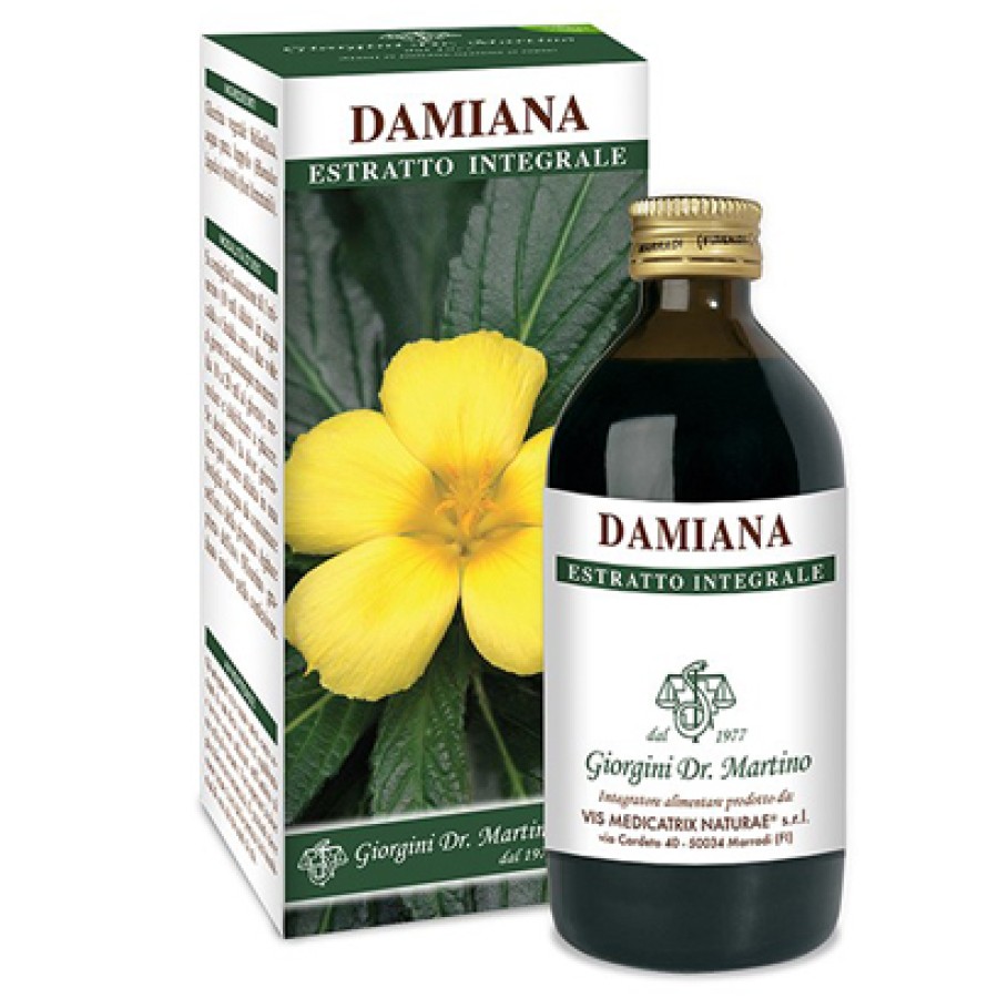 DAMIANA ESTRATTO INTEGRALE 200 ML DAMIANA ESTRATTO INTEGRALE 200 ML