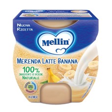 MELLIN MERENDA LATTE BANANA 2 X 100 G