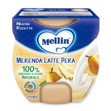 MELLIN MERENDA LATTE PERA 2 X 100 G