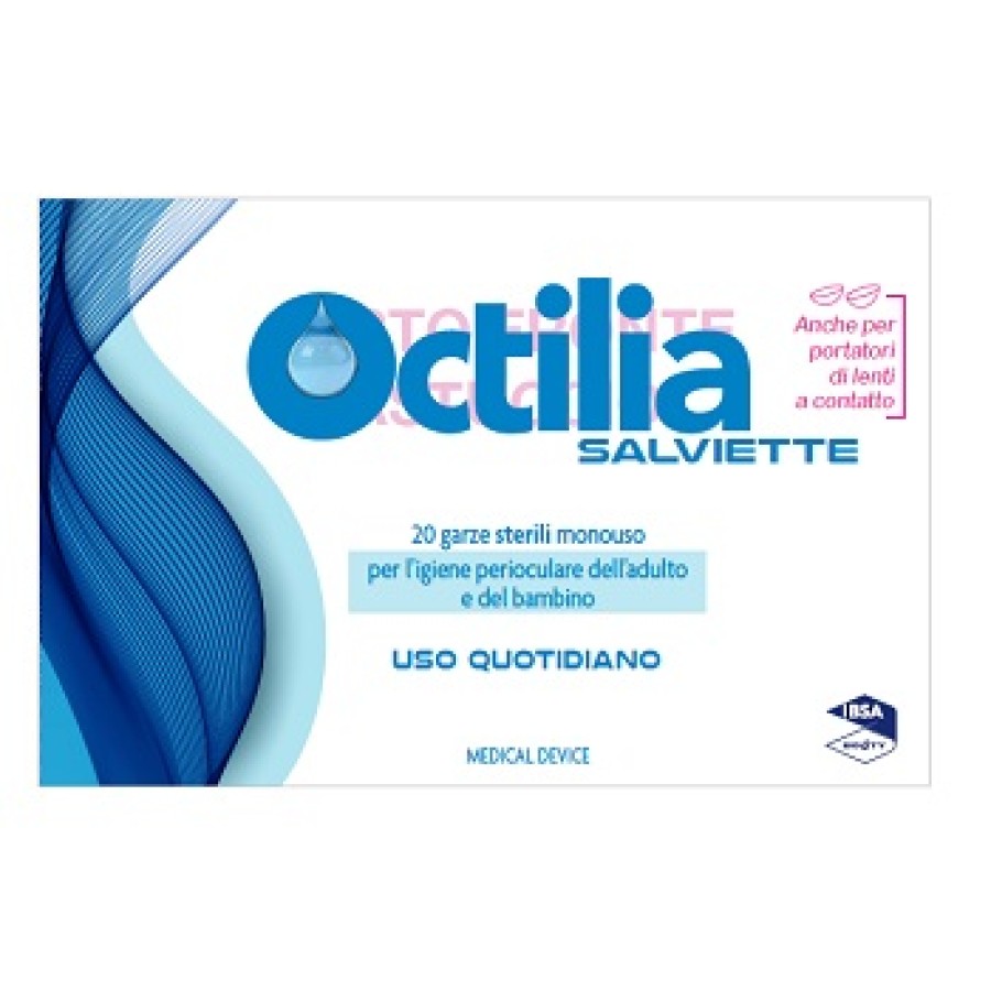 OCTILIA SALVIETTE PERIOCULARI 20 GARZE OCTILIA SALVIETTE PERIOCULARI 20 GARZE