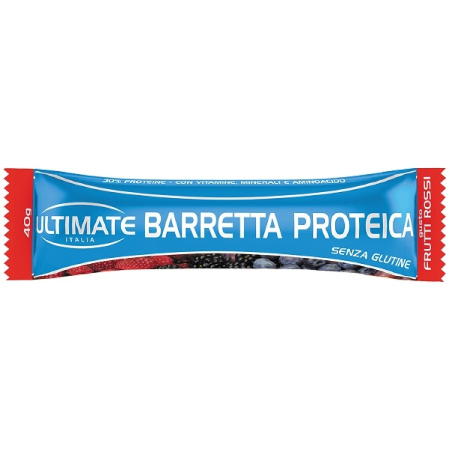 ULTIMATE ITALIA BARRETTA PROTEICA FRUTTI ROSSI 40 G