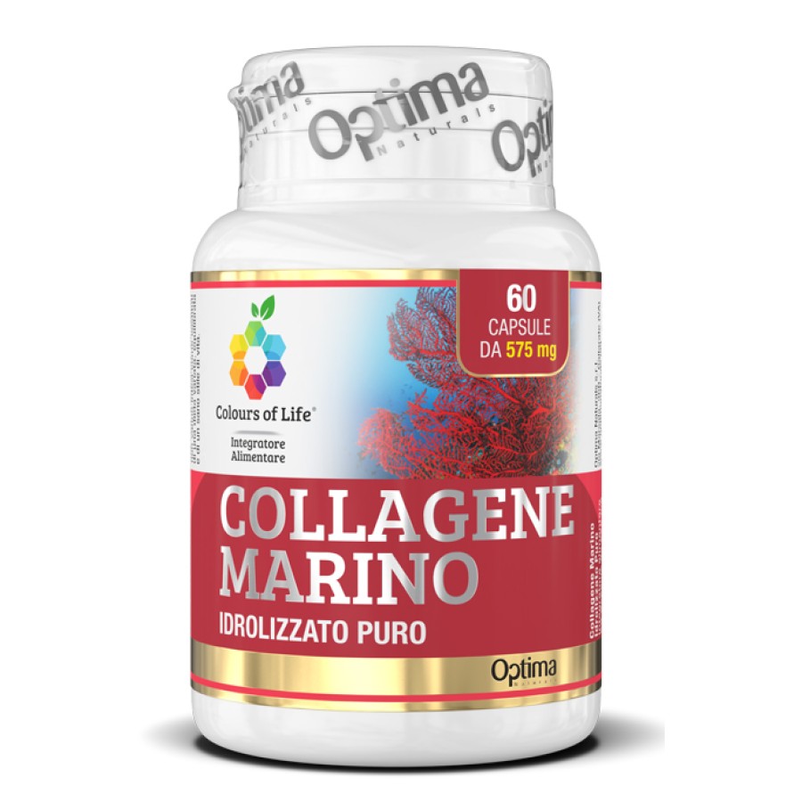 COLOURS OF LIFE COLLAGENE MARINO IDROLIZZATO PURO 60 CAPSULE 575 MG COLOURS OF LIFE COLLAGENE MARINO IDROLIZZATO PURO 60 CAPSULE 575 MG