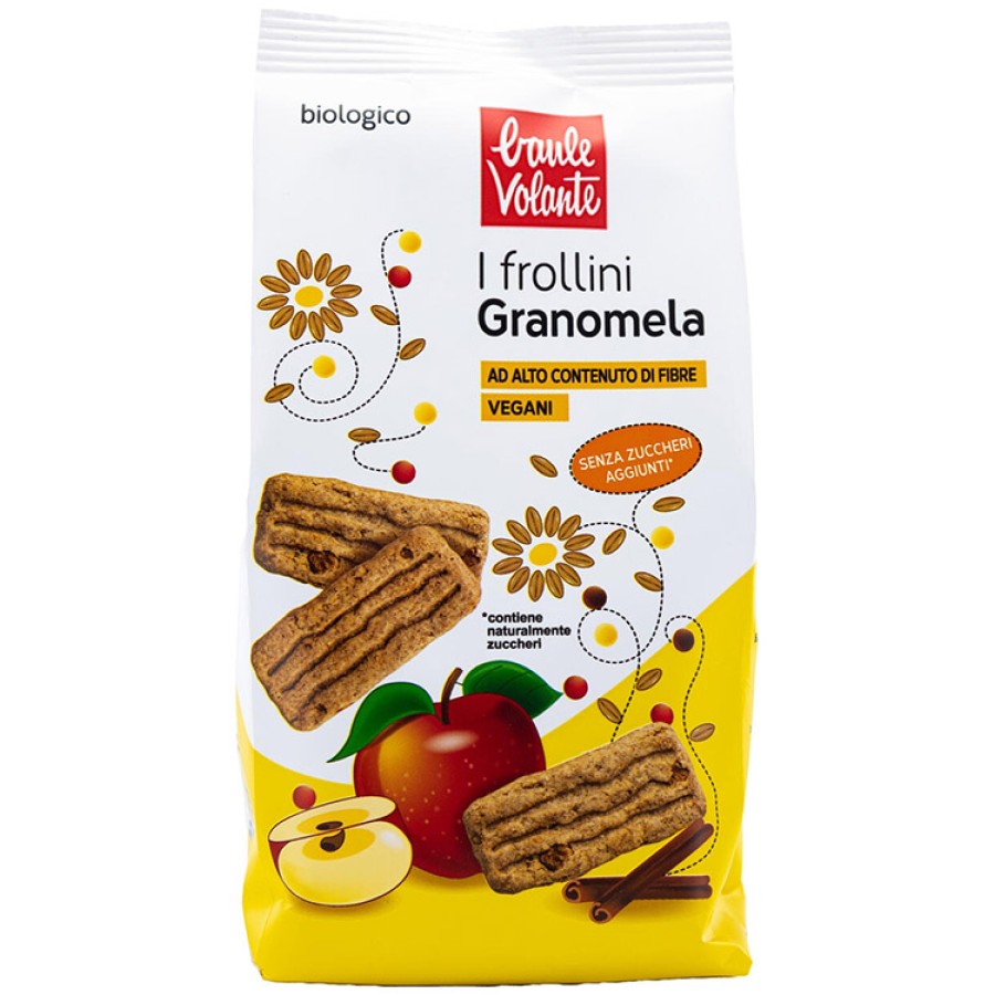 BENESSERE I GRANOMELA BISCOTTI INTEGRALI SENZA ZUCCHERI AGGIUNTI