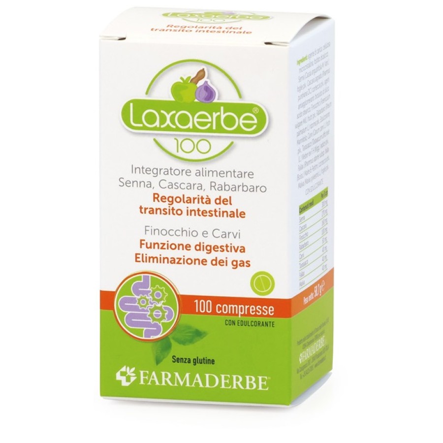 LAXAERBE 100 COMPRESSE