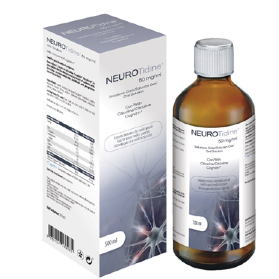 NEUROTIDINE 50MG/ML SOLUZIONE ORALE 500 ML NEUROTIDINE 50MG/ML SOLUZIONE ORALE 500 ML