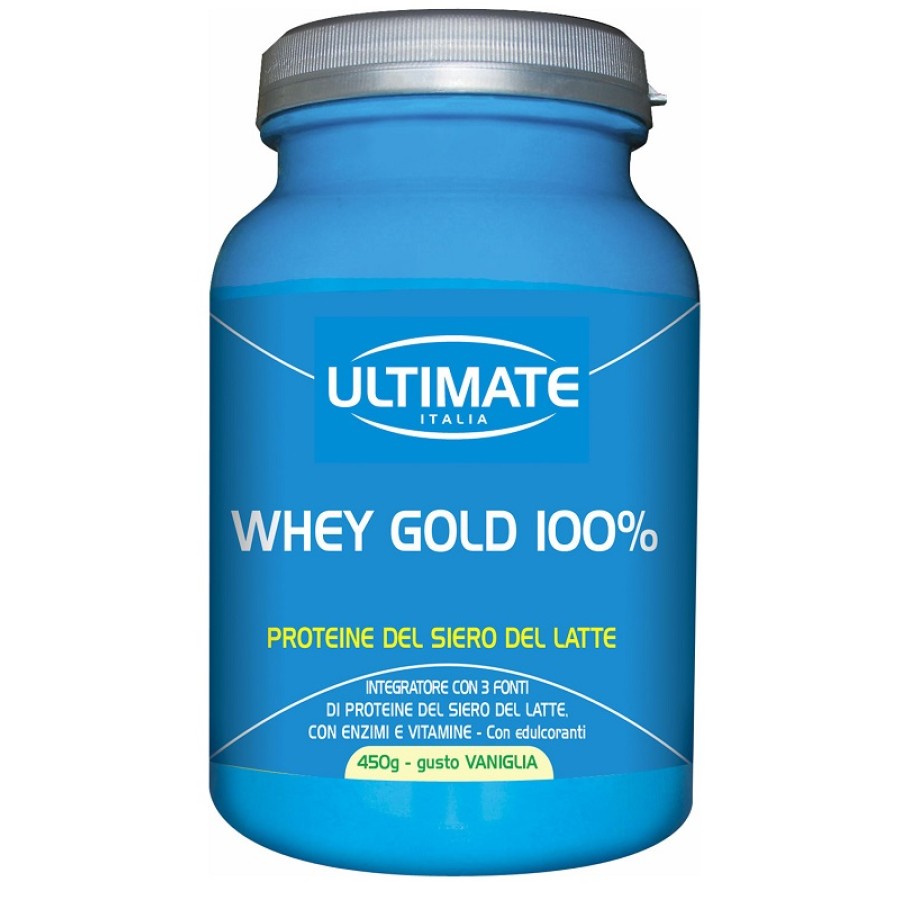 ULTIMATE WHEY GOLD 100% VANIGLIA 450 G
