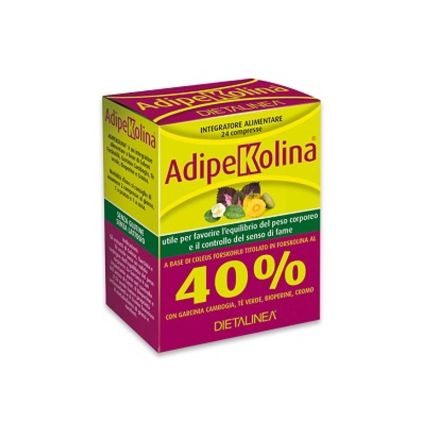 DIETALINEA ADIPEKOLINA 24 COMPRESSE DIETALINEA ADIPEKOLINA 24 COMPRESSE