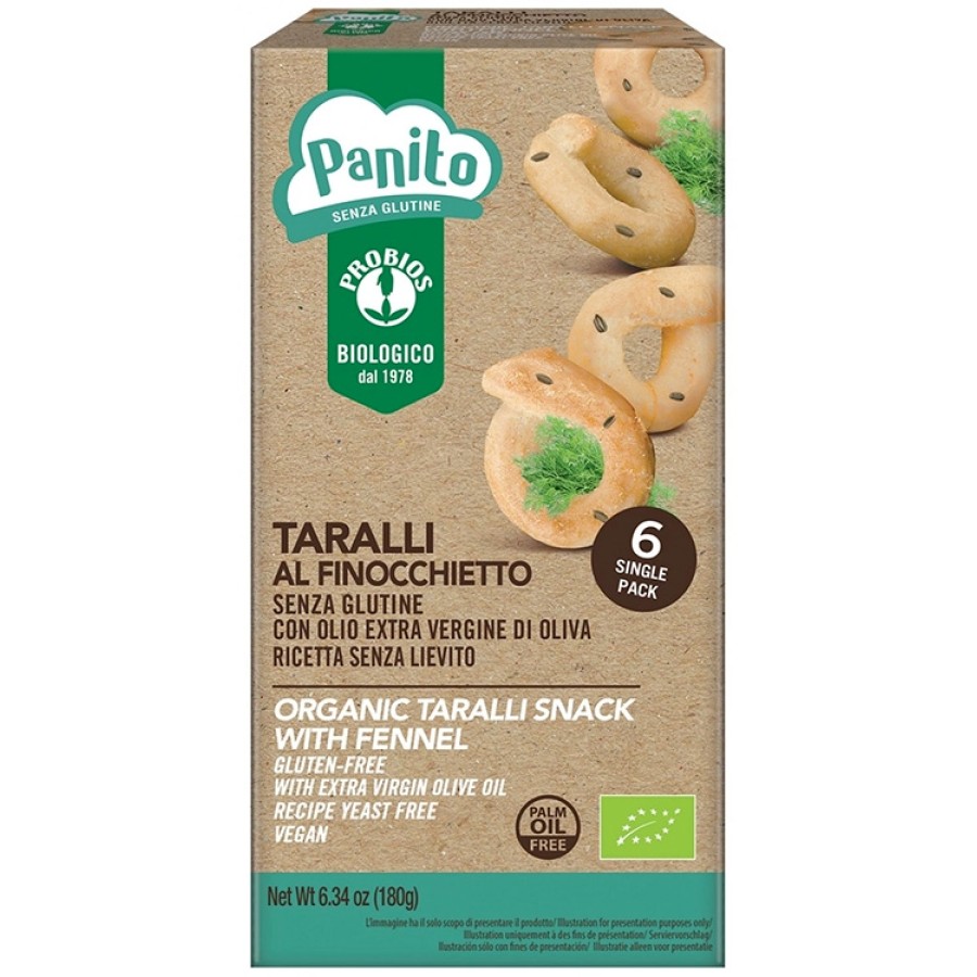 PANITO TARALLI AL FINOCCHIETTO 180 G