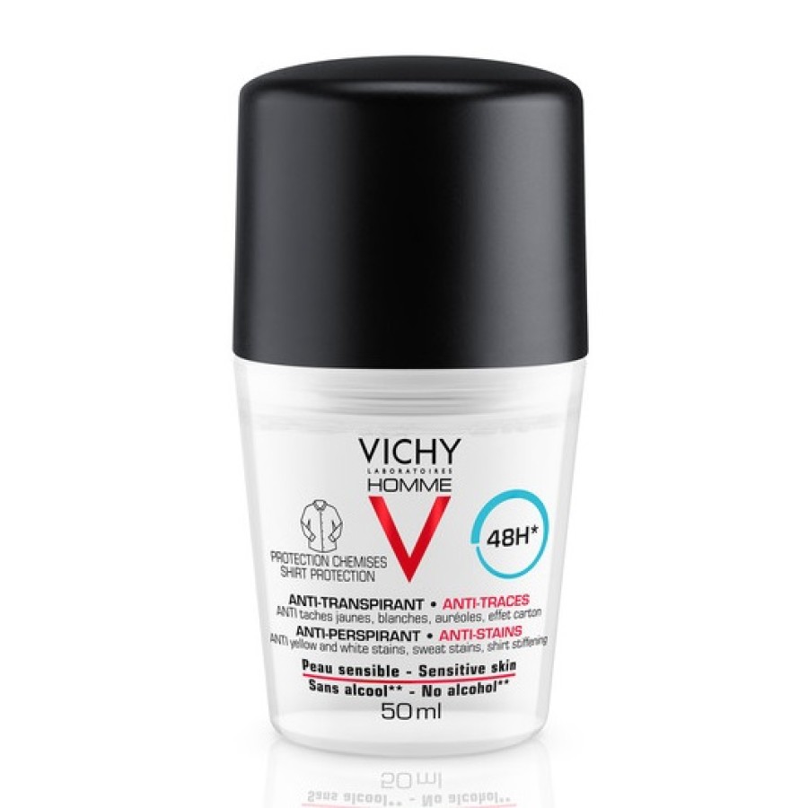 VICHY HOMME DEO ANTI-MACCHIE 50 ML VICHY HOMME DEO ANTI-MACCHIE 50 ML