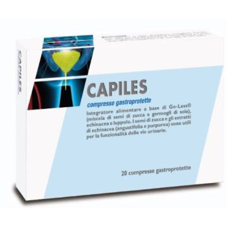 CAPILES 20 COMPRESSE GASTROPROTETTE CAPILES 20 COMPRESSE GASTROPROTETTE