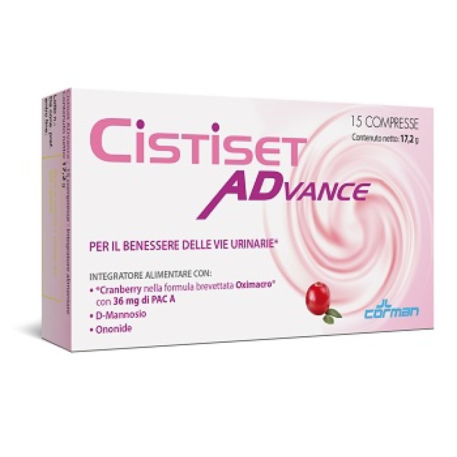 CISTISET ADVANCE 15 COMPRESSE CISTISET ADVANCE 15 COMPRESSE