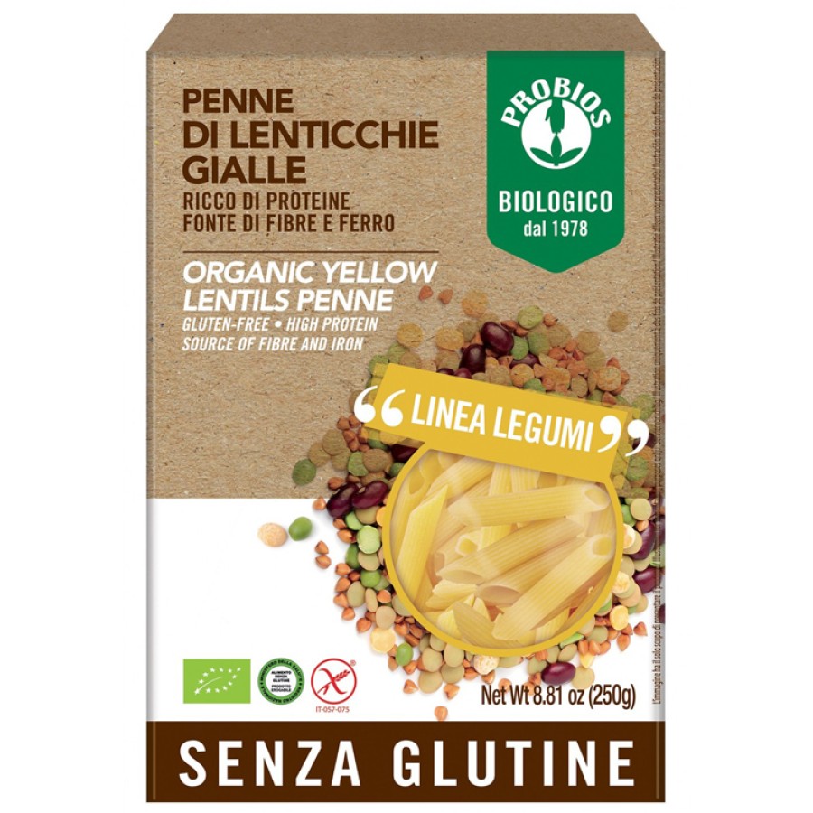 PROBIOS PENNE LENTICCHIE GIALLE 250 G