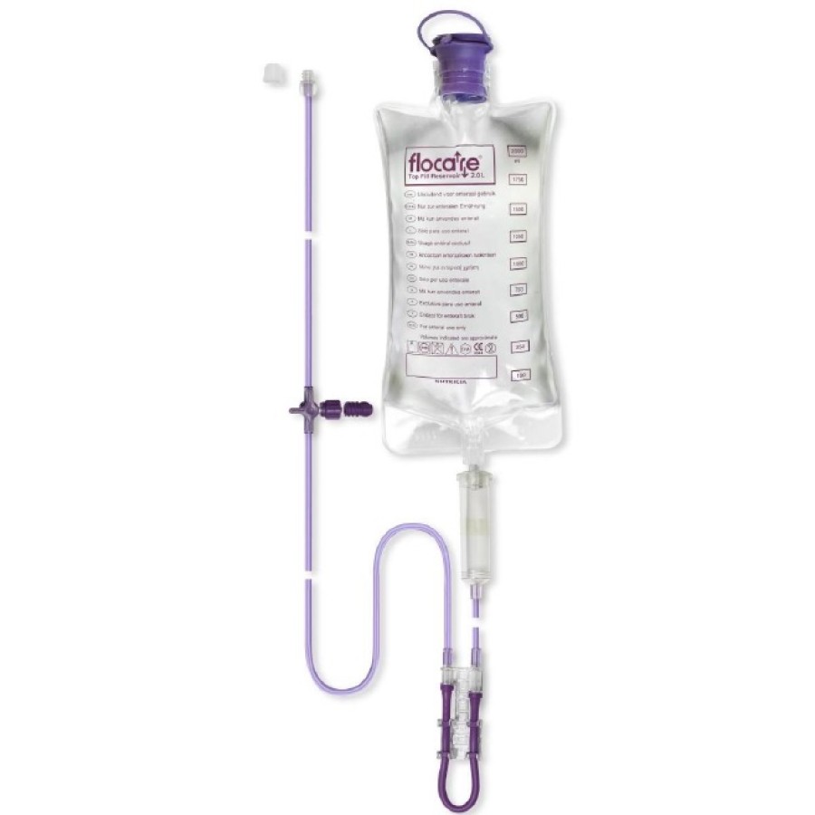FLOCARE SACCA CON DEFLUSSORE DA 2,0 L POMPA INFINITY