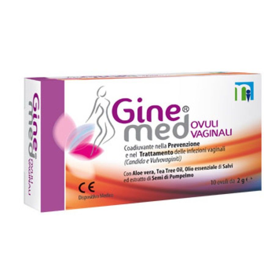 GINEMED OVULI VAGINALI 10 OVULI DA 2 G