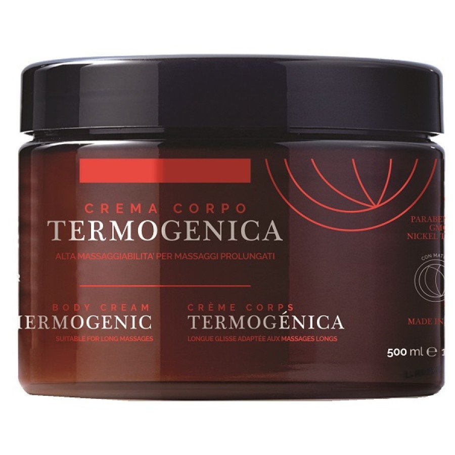 ISCHIA SPA MASSAGE CREMA PER MASSAGGI TERMOGENICA 500 ML